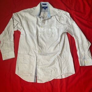 Egara Navy and White Checkered Shirt